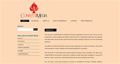 Desktop Screenshot of confettimedia.in